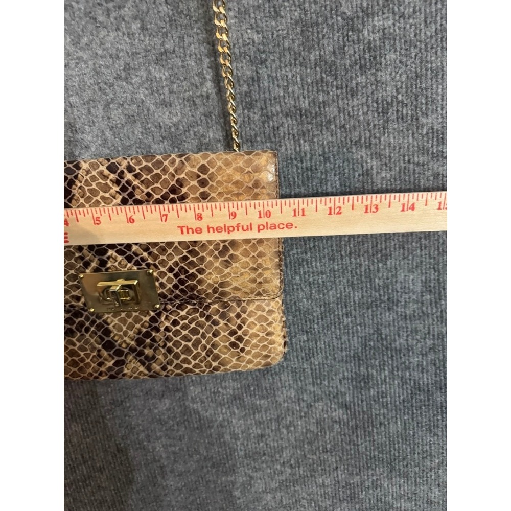 Michael Kors Python Embossed Leather Crossbody Ba… - image 6
